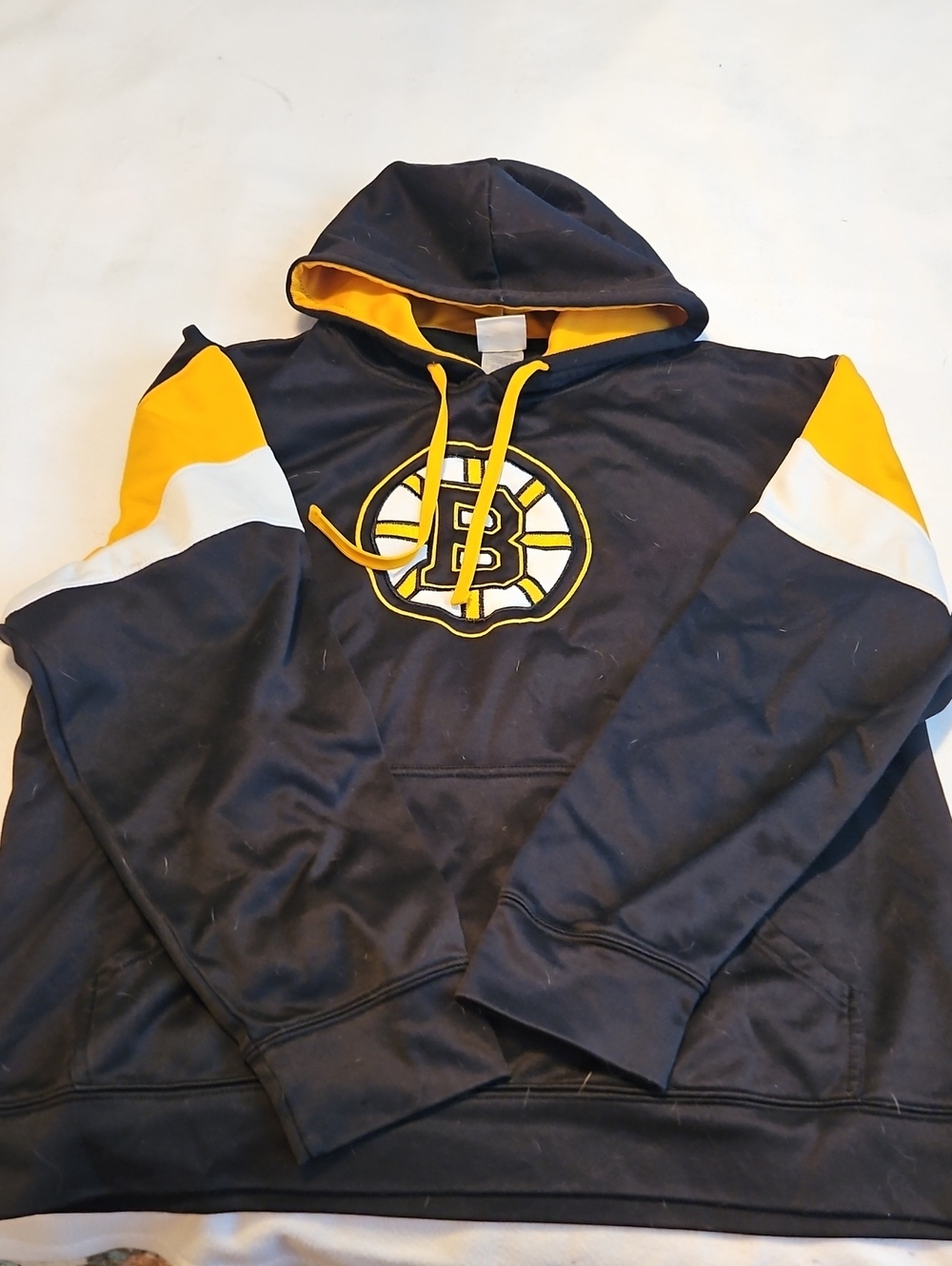 Boston Bruins Black & Yellow Hoodie Pullover